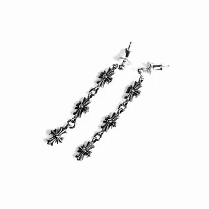 3 Drop Cross Earring 1