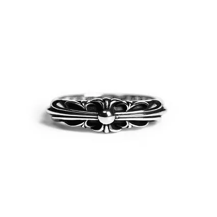 Baby Classic Floral Cross Ring 1