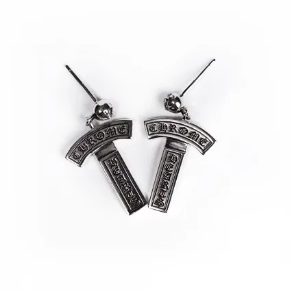 CH Logo Drop Earrings 1