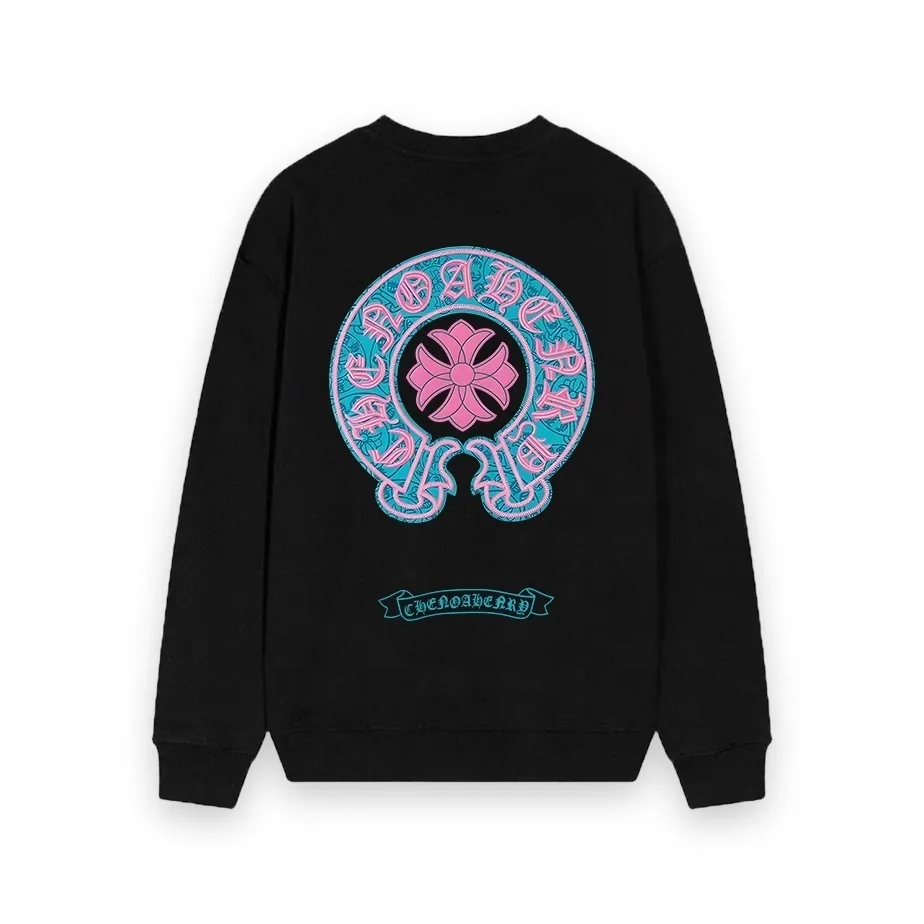 Chrome Hearts Aurelia Mosaic Cross LS Black 1