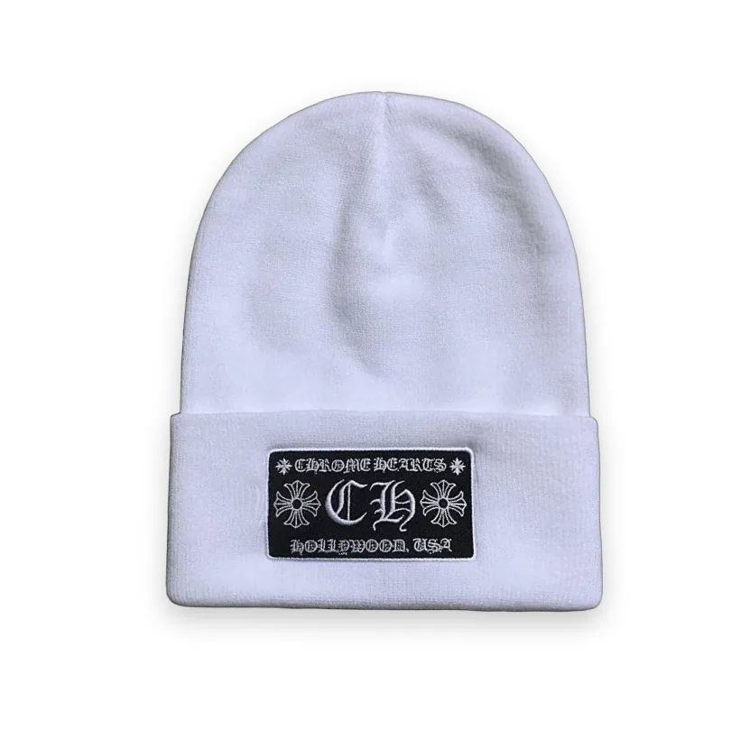 Chrome Hearts Beanie - White 1