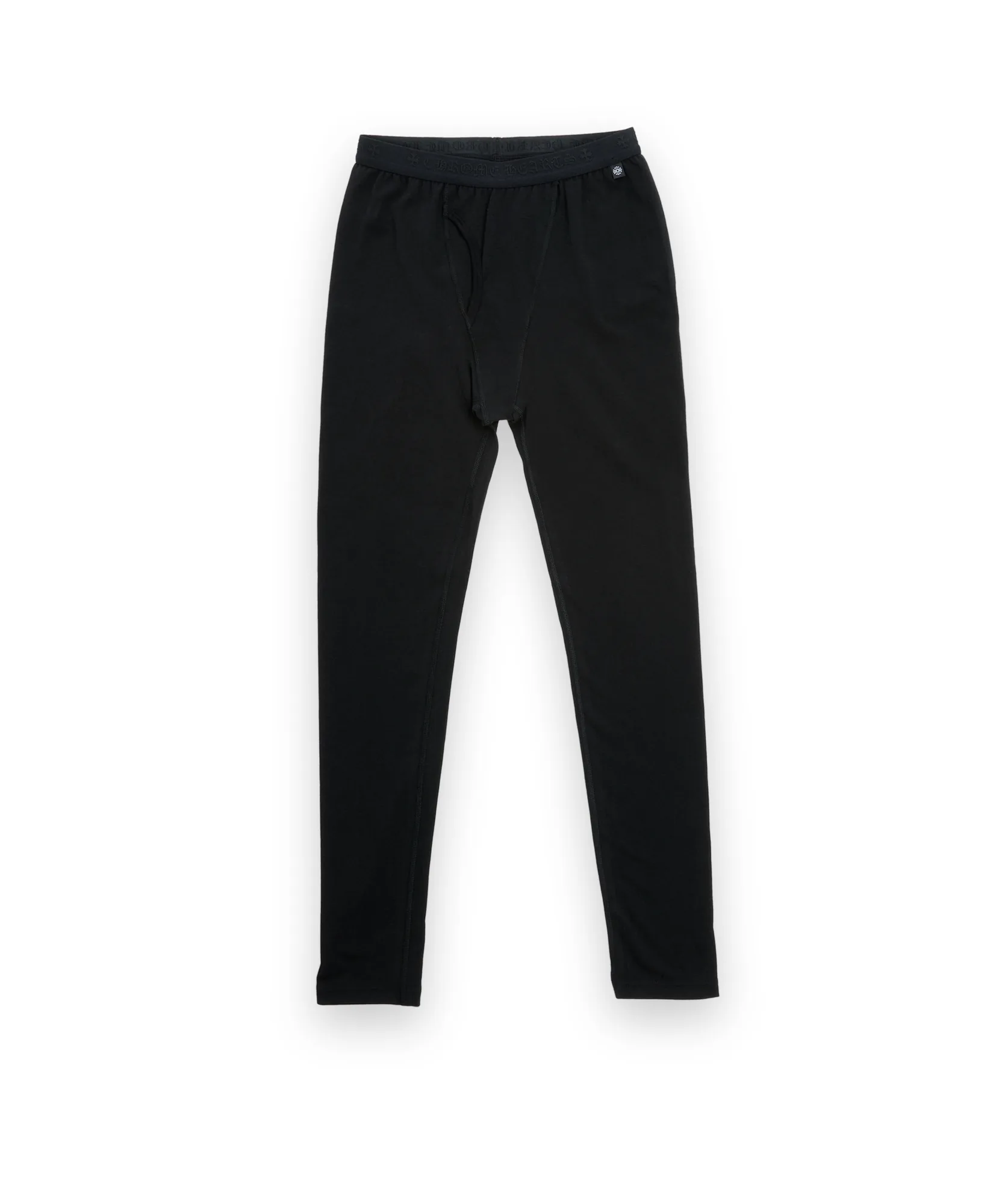 Chrome Hearts Black Cotton Long Johns Leggings 1