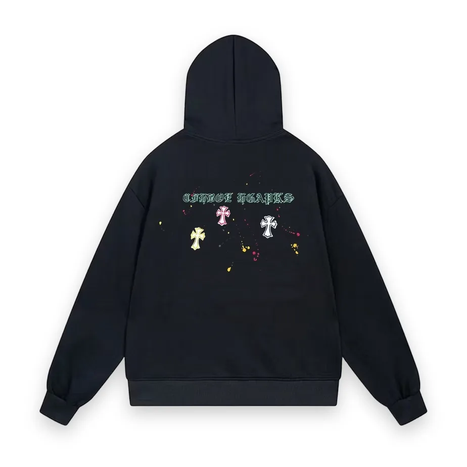 Chrome Hearts Black Hoodie 1