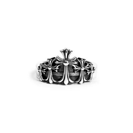 Chrome Hearts Cross Crown Ring 1