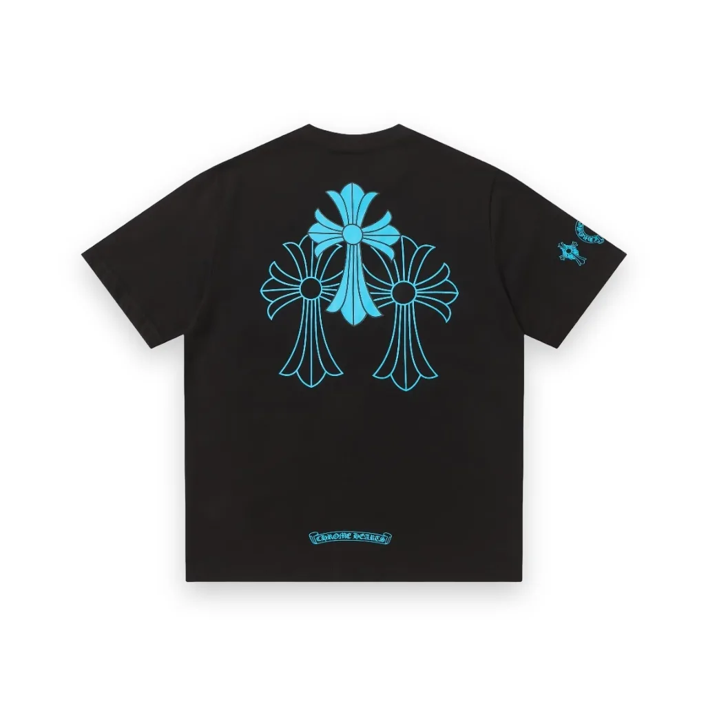 Chrome Hearts Floral Cross Pocket T-Shirt 1