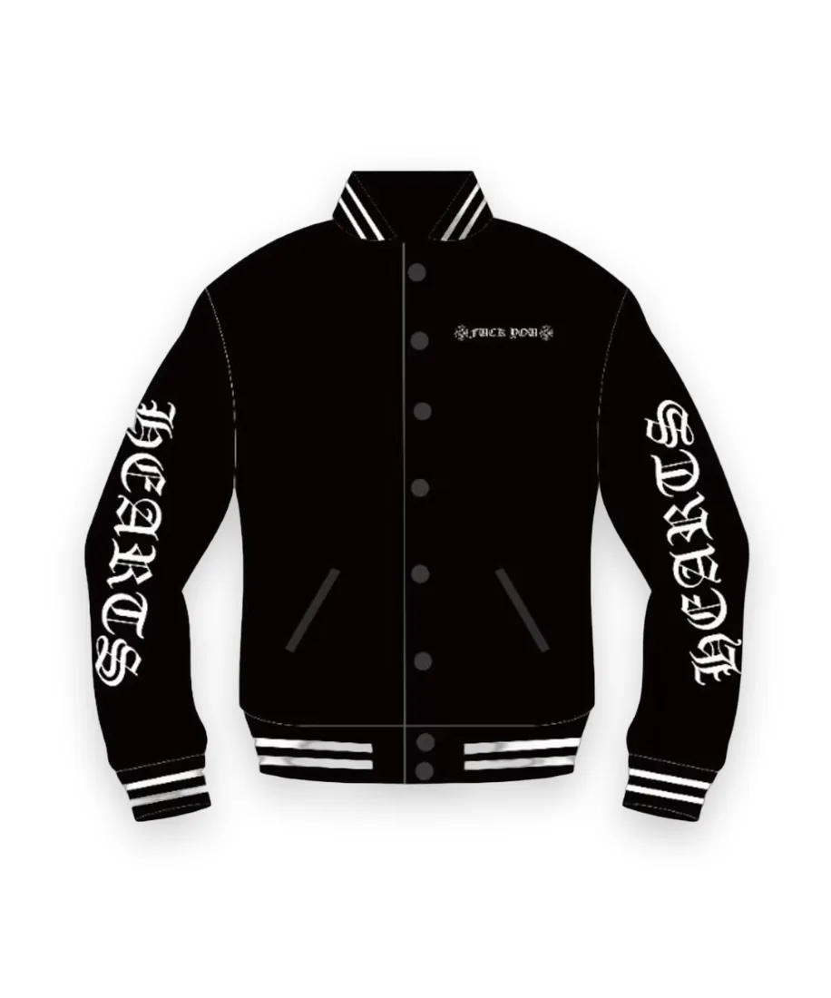 Chrome Hearts Foti Jarvis Block Zip Jacket Black 1