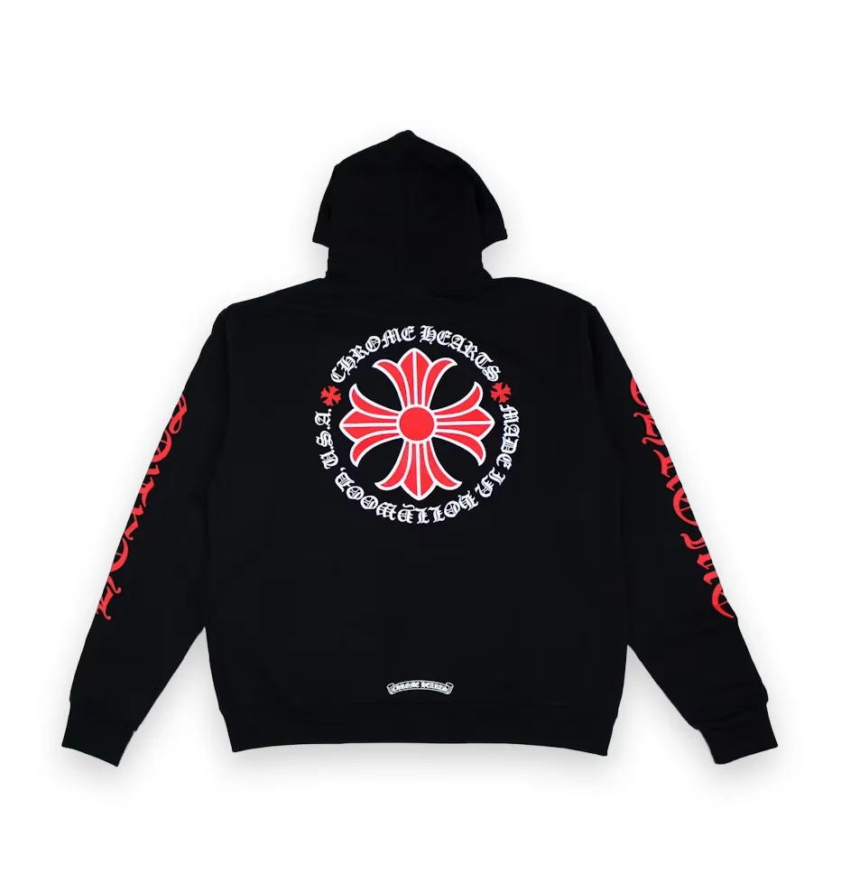 Chrome Hearts Made In Hollywood Plus Cross Zip Up Hoodie 1