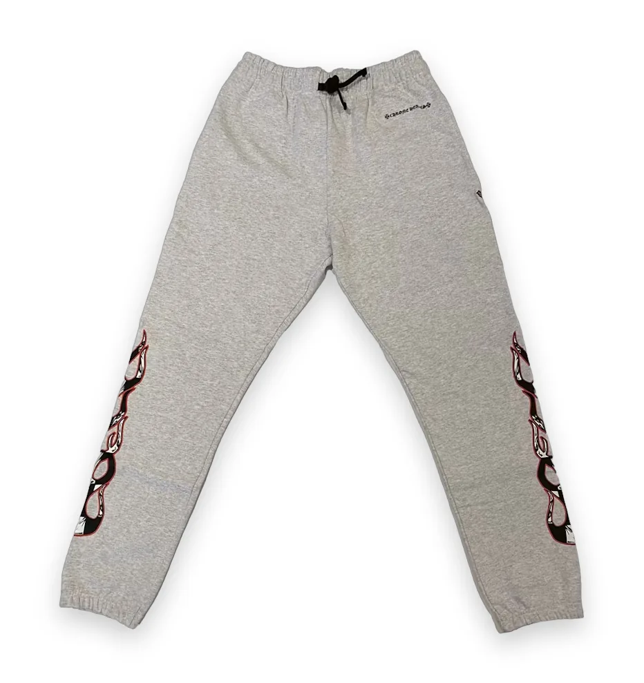 Chrome Hearts Matty Boy Brain Sweatpants Heather Grey 1