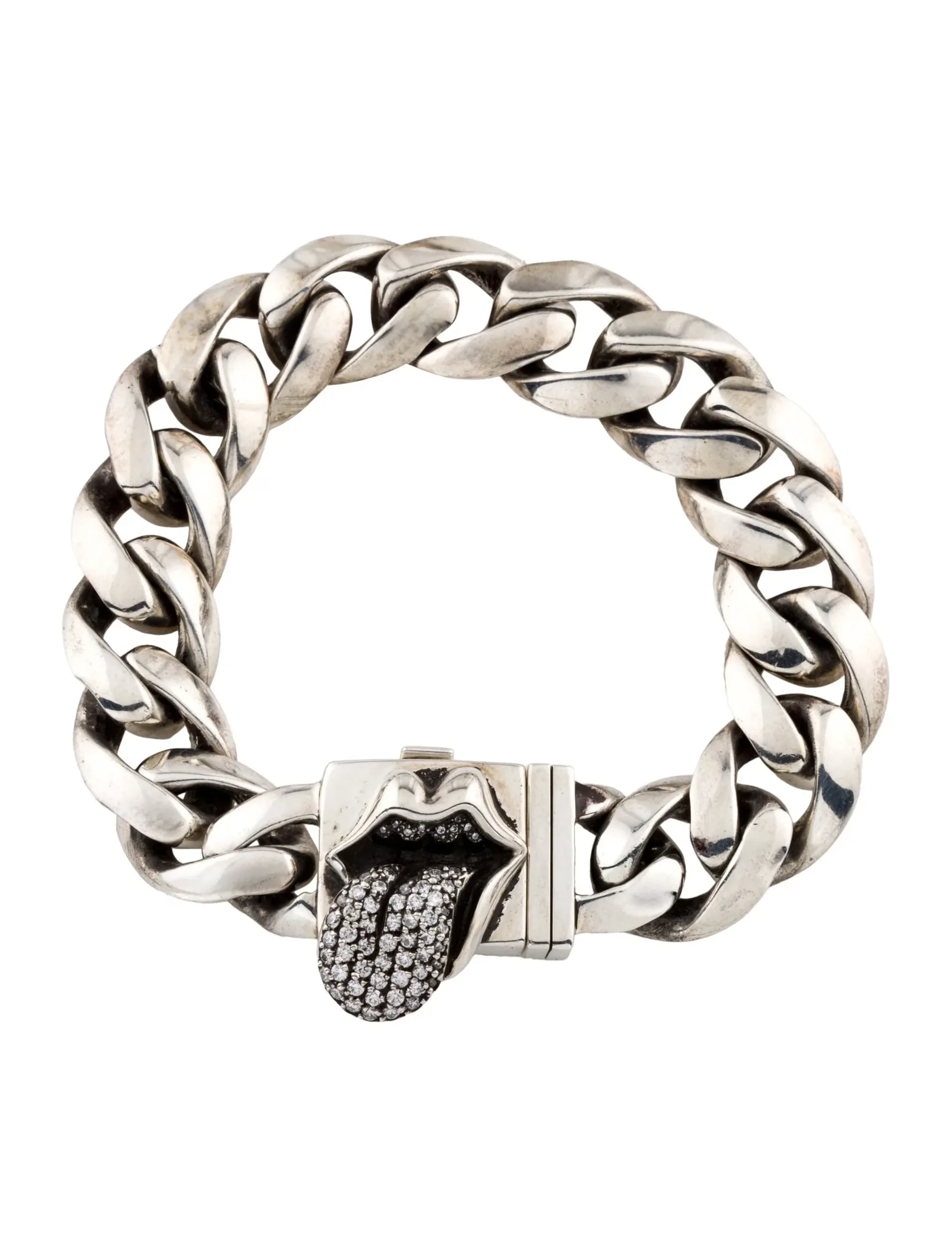 Chrome Hearts Rolling Stones Bracelet 1