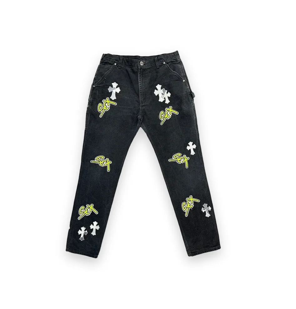 Chrome Hearts Sex Records Carpenter Pants 1