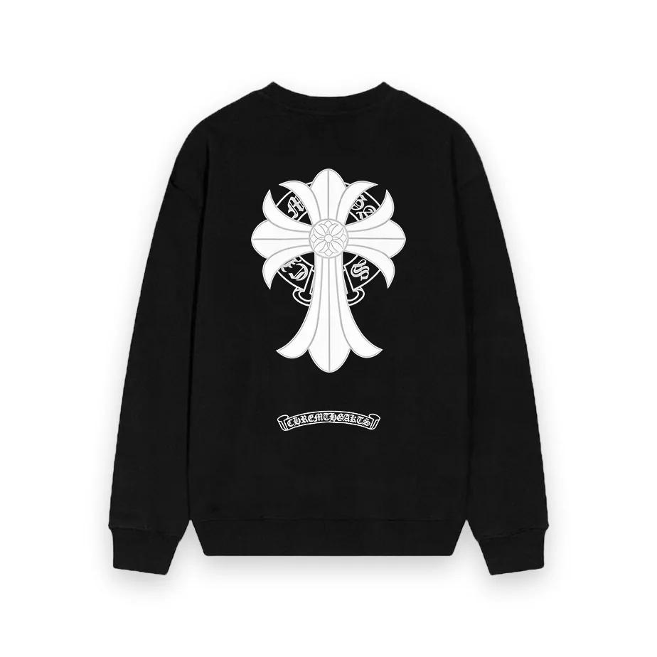 Chrome Hearts Shadow Saint Cross Long Sleeve Black 1