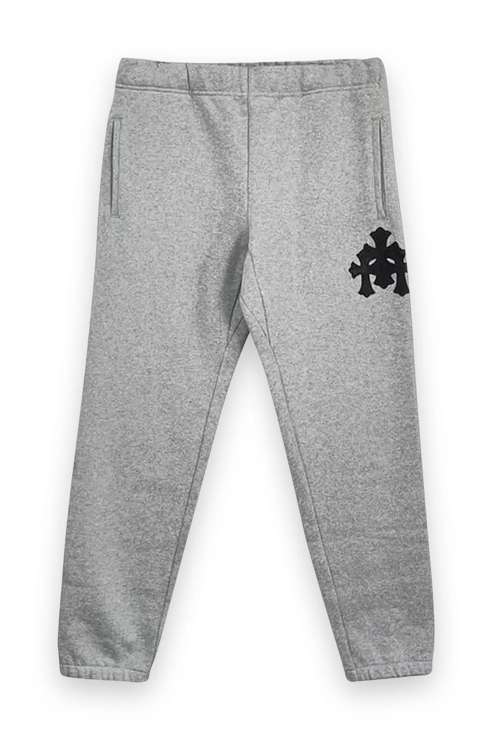 Chrome Hearts Triple Cross Sweatpants - Grey 1