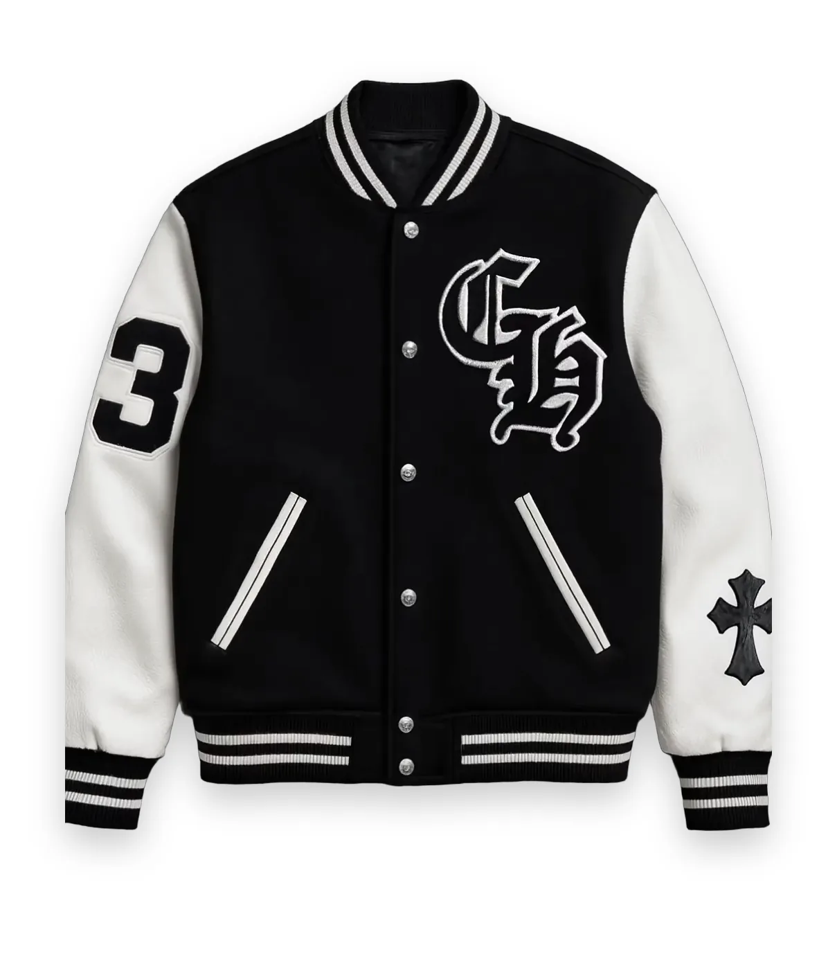 Chrome Hearts Varsity Jacket 1