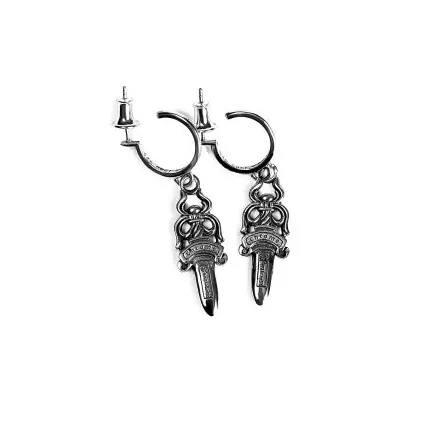 Dagger Hoop Earrings 1