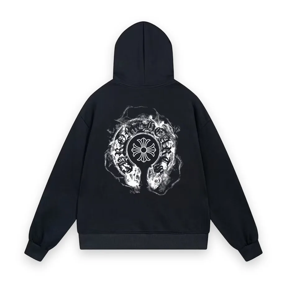 Men's Chrome Hearts Hoodie Black 1