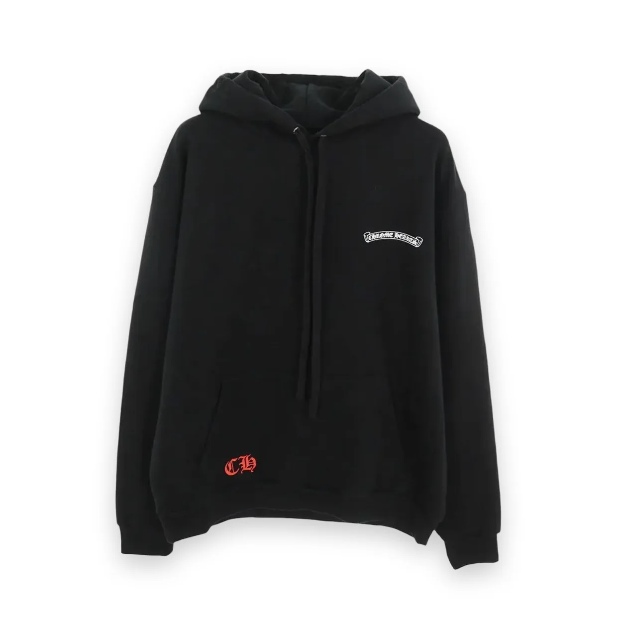 Red and Black Chrome Hearts Hoodie 1