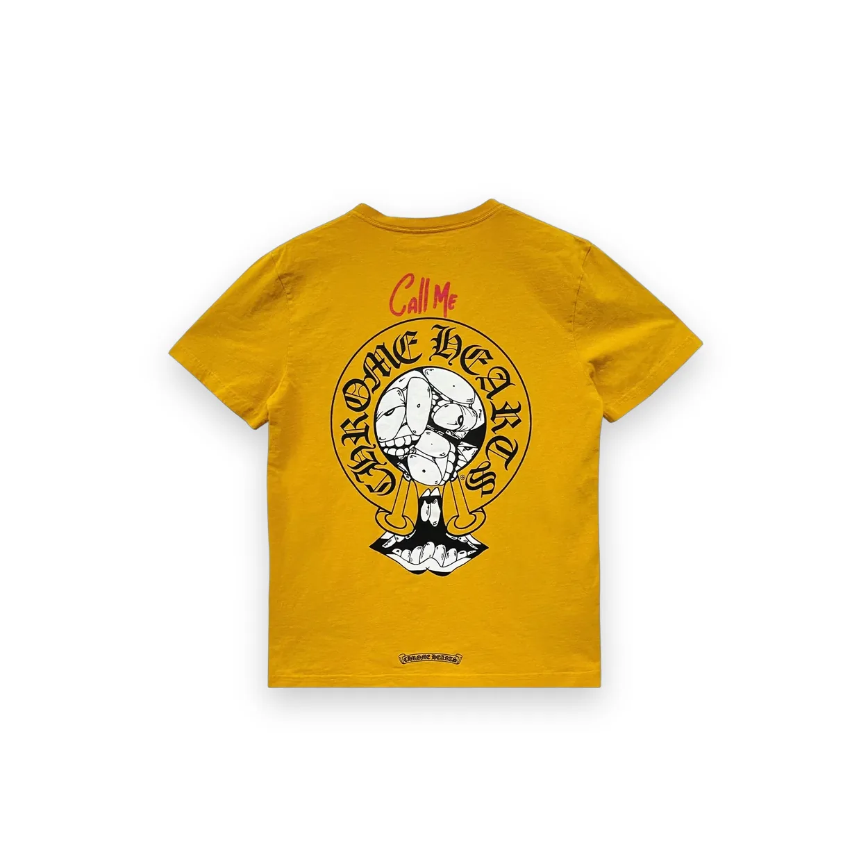 Yellow Chrome Heart Shirt 1